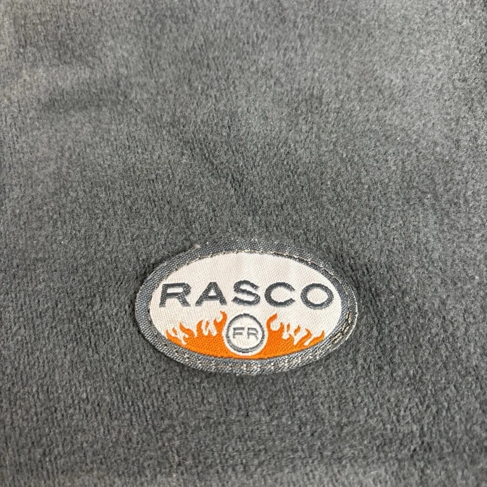 Rasco FR Flame Resistant Neck Gaiter Fleece Charcoal Gray Workwear Balaclava